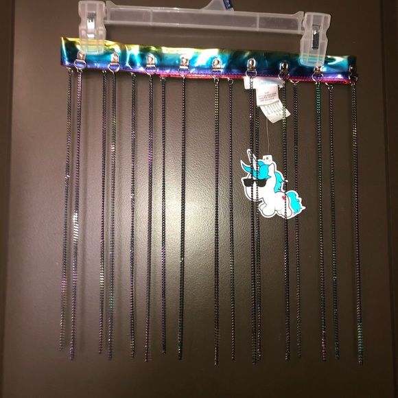 Rainbow Holographic Chained Belt - Picture 3 of 3